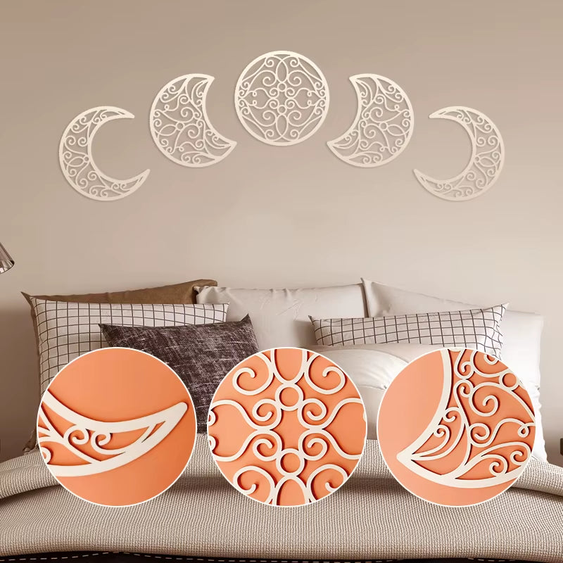 Chakra Healing Wall Life Art Decoration Wooden Home Wall Hanging Decor Wood Plate Pendant Sacred Geometry Ornament Yoga Gift