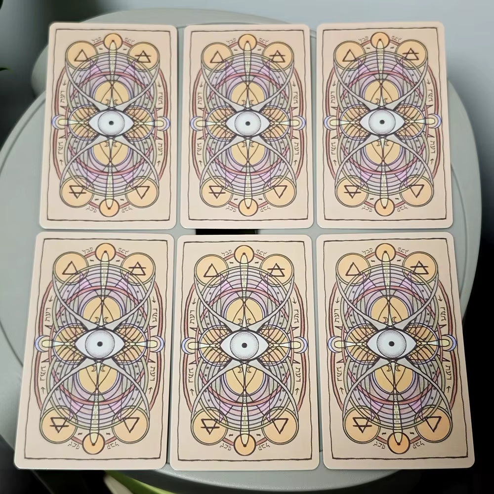 Akashic Eye Tarot 78 Pcs Tarot Cards with Reversed Images 12*7Cm Indie Deck