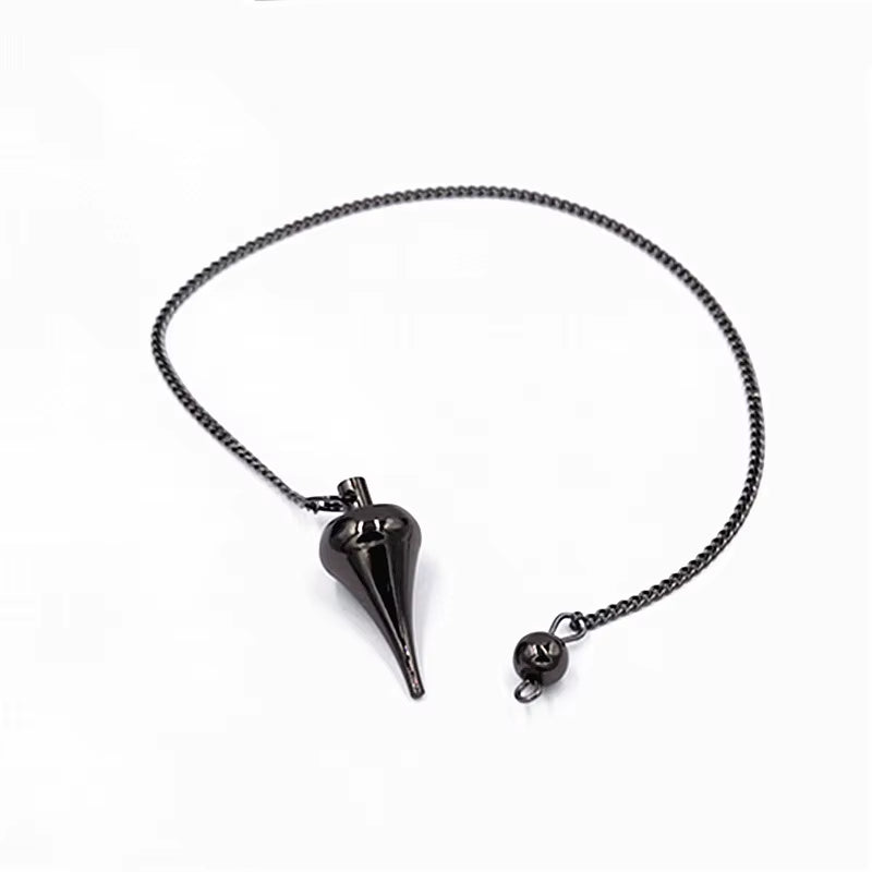 Reiki Symbols Metal Spirit Divination Frequency Modulation Solid Brass Men Women Lucky Hand Spirit Swing Chain Spirit Pendulum