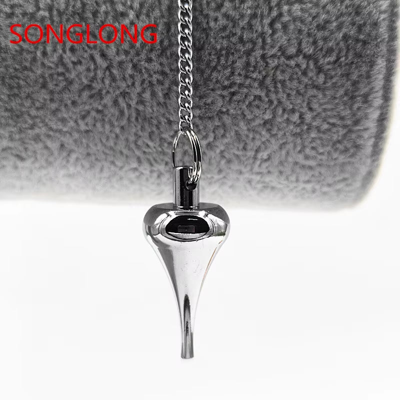 Reiki Symbols Metal Spirit Divination Frequency Modulation Solid Brass Men Women Lucky Hand Spirit Swing Chain Spirit Pendulum