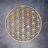 Wooden Flower of Life Christmas Ornaments, Sacred Geometry Ornaments Home Decoration, Wood Sign Wall Art Seed of Life Coaster