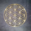 Wooden Flower of Life Christmas Ornaments, Sacred Geometry Ornaments Home Decoration, Wood Sign Wall Art Seed of Life Coaster